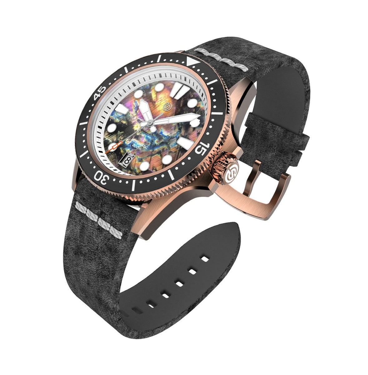 Signum Cero Bronze Labradorite Blue or Purple – Signum Watches