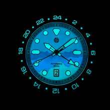 Load image into Gallery viewer, Signum Cuda Titanium GMT - 2025 Full Lume Collection
