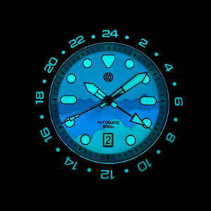 Signum Cuda Titanium GMT - 2025 Full Lume Collection
