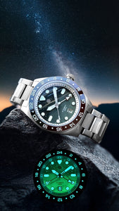 Signum Cuda Titanium GMT - 2025 Full Lume Collection