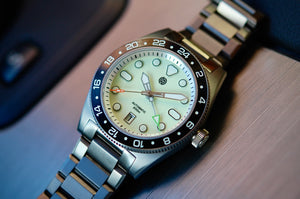 Signum Cuda Titanium GMT - Full Lume Collection