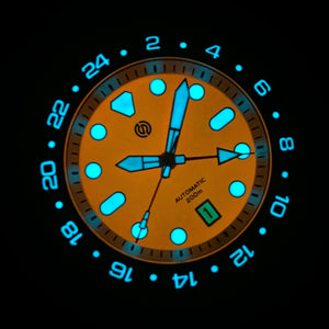 Signum Cuda Titanium GMT - Full Lume Collection