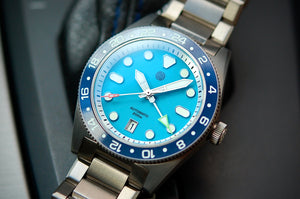 Signum Cuda Titanium GMT - Full Lume Collection