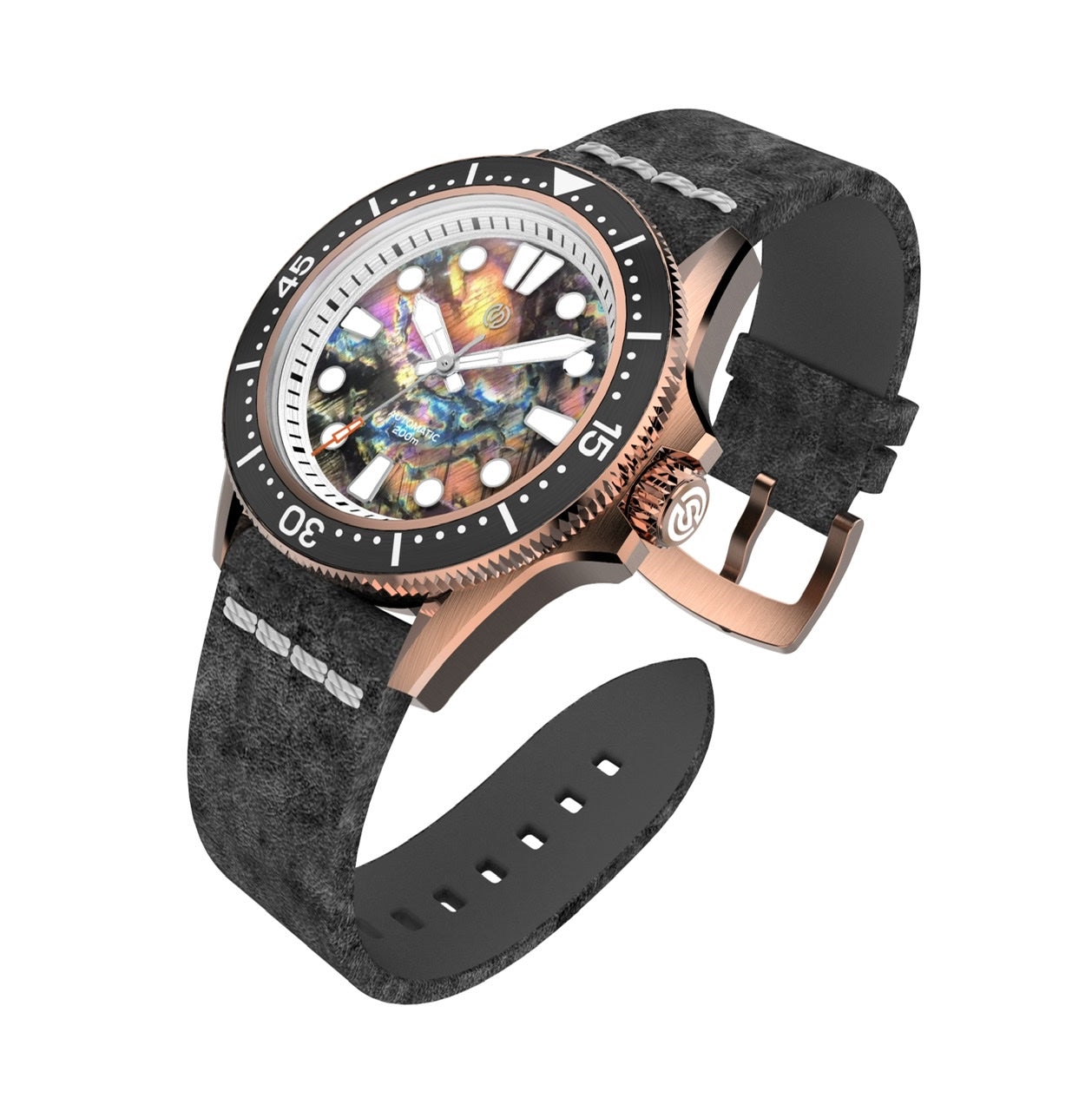 Signum Cero Bronze Labradorite Blue or Purple – Signum Watches