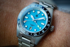 Signum Cuda Titanium GMT - Full Lume Collection