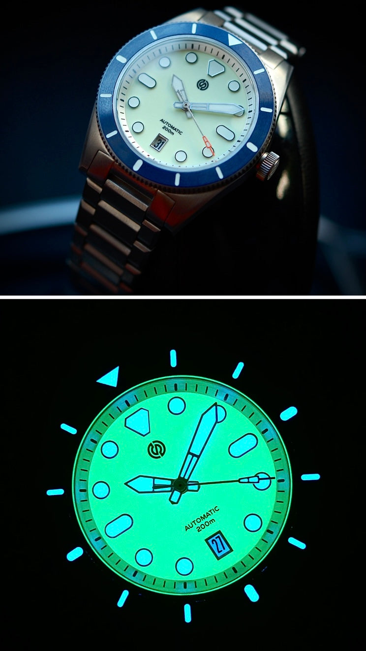 Signum Cuda Titanium Full Lume Dial