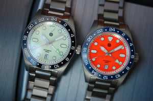 Signum Cuda Titanium GMT - Full Lume Collection