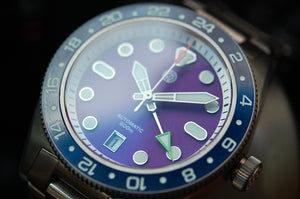 Signum Cuda Titanium GMT - Full Lume Collection