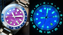 Load image into Gallery viewer, Signum Cuda Titanium GMT - Full Lume Collection
