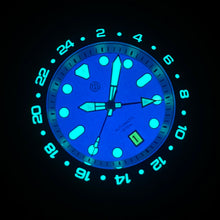 Load image into Gallery viewer, Signum Cuda Titanium GMT - Full Lume Collection
